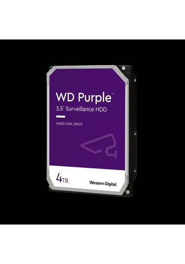 Wd Purple, Wd43purz, 3.5", 4tb, 256mb, 5400 Rpm, 7/24 Güvenlik, Hdd Türkiye Distribütörü Garantili
