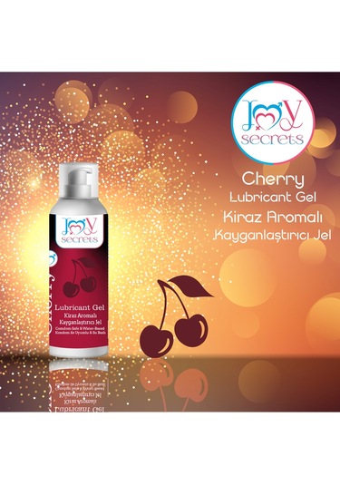 Joy Secrets Kayganlaştırıcı Jel Kiraz Aromalı 100 ML