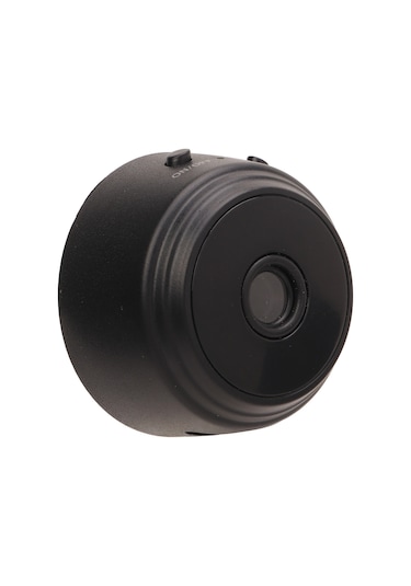 Kangvka 1080p Hd Akıllı Ev İzleme Kamerası, Kablosuz Wifi, Geri Şarj Edilebilir Pil, Hareket Algılama, Gece Görüşü, Geniş Açı Lensli Siyah