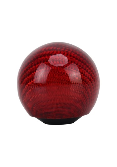 Sones Evrensel Araç Araba Shifter Kapağı Manuel Otomatik Karbon Fiber Topu Vites Topuzu