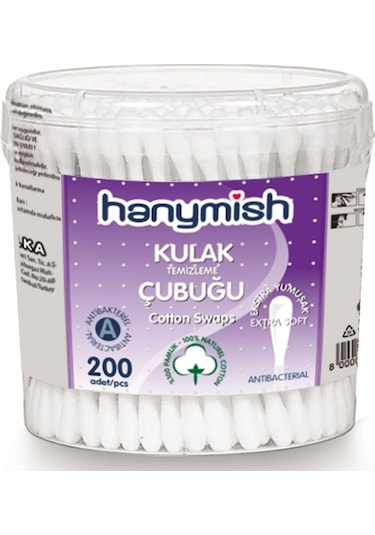 Hanymish Kulak Çubuğu 200'Lü