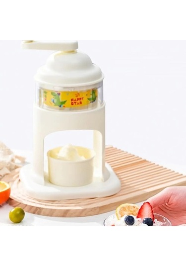 Ulzyvf Buz Kırıcı Ev Buz Yapım Mak. Kaymaz El Beyaz, Küçük Ve Pratik Beyaz