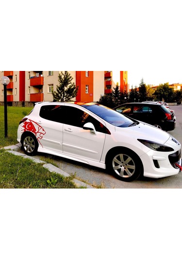 Peugeot 308 Gt Yan Marşpiyel Takımı - Plastik