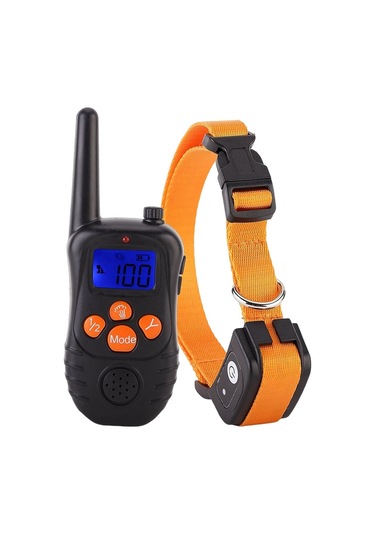 Homyl Köpek Eğitim Tasması Suya Dayanıklı Turuncu