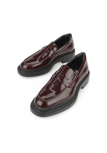 Ziya, Erkek Hakiki Deri Ayakkabı 1531022z1171m Bordo 1531022z1171m 400 Bordo