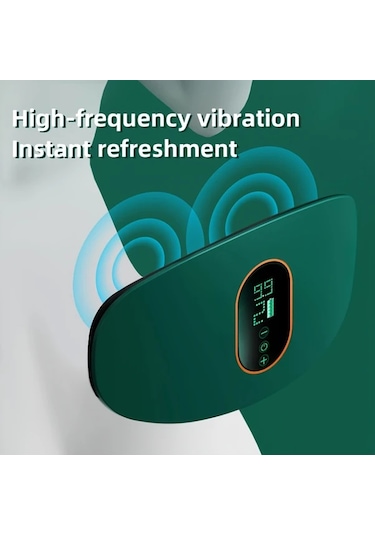 Willowhaven Usb Şarjlı Ayarlanabilir Yoğunluklu Beyaz Taşınabilir Masaj Aleti Yağ Eritme Ve Göbek Eritme Makinesi Beyaz