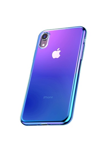 Baseus Glow Case Series Apple Uyumlu iPhone XR Kılıf WIAPIPH61-XG