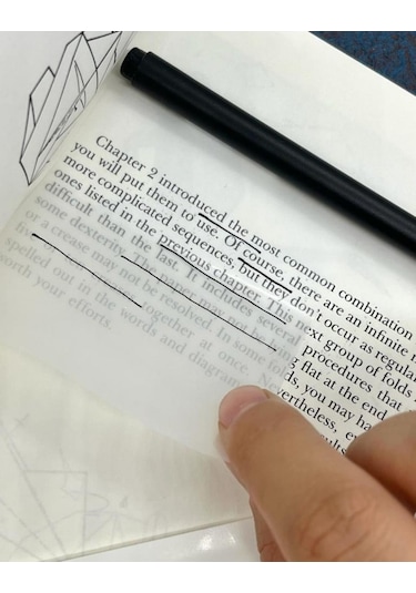 Homix Yapışkanlı Şeffaf Post-ıt Not Kağıdı L-3