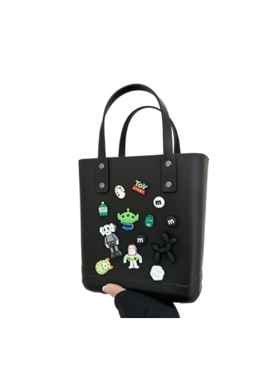 Sade, Şık, Çok Yönlü Ebeveyn-çocuk Çantası-siyah Siyah