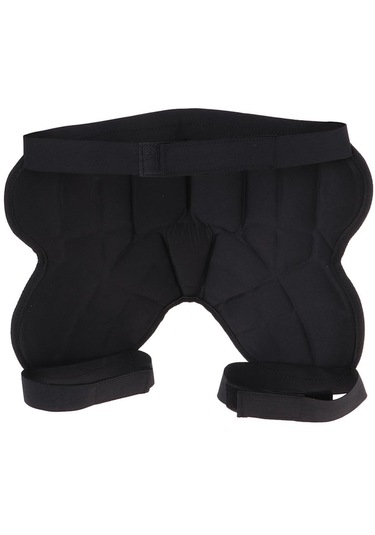 Homyl 3d Yastıklı Kalça Koruyucu Kısa Çocuk Butt Pad Siyah Siyah