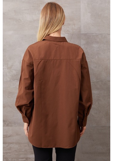 Dparis Basic Oversize Gömlek