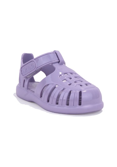 Igor S10311 Tobby Gloss Leylak Ortopedik Günlük Kız Çocuk Sandalet Fuşya