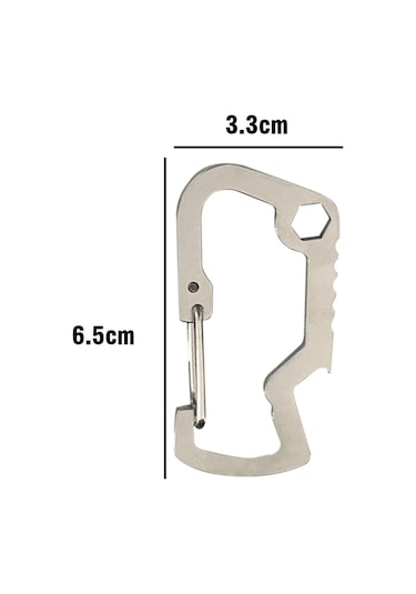 Ximistore9 Gümüş Metal Temassız Açıcı: Kapı, Asansör Düğmesi Ve Işık Anahtarı Kullanıma Uygun Taşınabilir Tutamak Diğer
