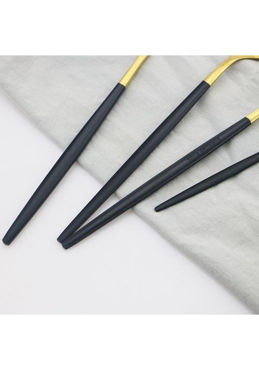 Pembe Altın Seyahat Yemek Takımı Paslanmaz Çelik Taşınabilir Çatal Bıçak Kaşık Çatal Saman Kumaş Paketi Yemek Takımı Piknik Için Pembe & Gümüş