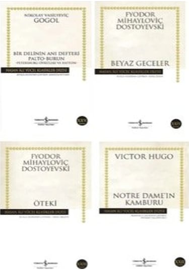 Bir Delinin Ani Defteri + Beyaz Geceler + Oteki + Notre Dame İn Kamburu 4 Set