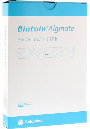 Coloplast 3740 Biatain Alginate Şerit Yara Örtüsü Dolgu 3 CM 10 Adet