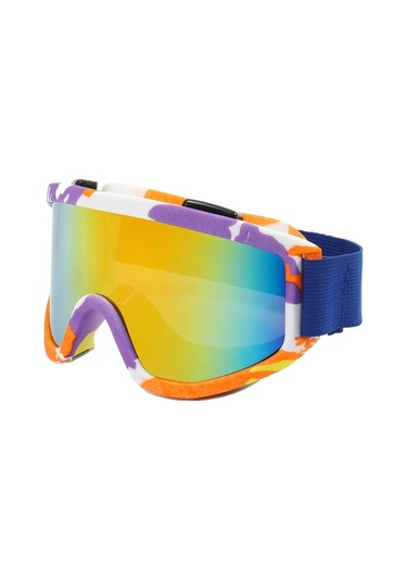 Oloey Dağ Tırmanışı Kayak Gözlükleri Erkek Turuncu L 990668 "value":"koyu Mavi" Koyu Mavi