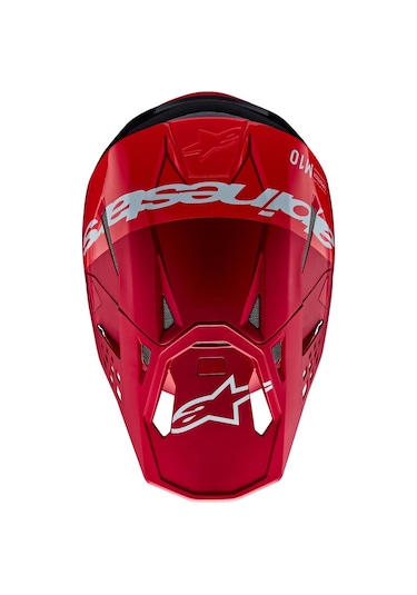 Alpinestars Sm10 Flood Off-Road Motosiklet Kaskı Kırmızı