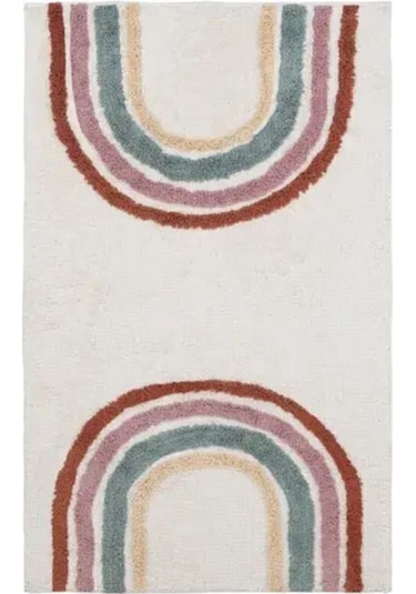 Rainbow Cotton Halı 100x160 Cm