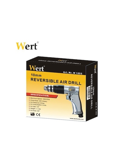 Wert 1852 Havalı Sağ-Sol Matkap (3/8’’) N11.7137