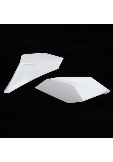 Yingfu Motosiklet Aerodinamik Spoiler Kanatçıklar, Evrensel Beyaz Aksesuar, Modifikasyon Diğer