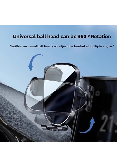 Chuangyinshop 2018 2024 Audi Q2 Q2l İçin Telefon Tutucu Hava Çıkışı Navigasyon Standı