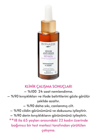 Byphasse Kırışıklık Karşıtı Retinol Serum 50 ML