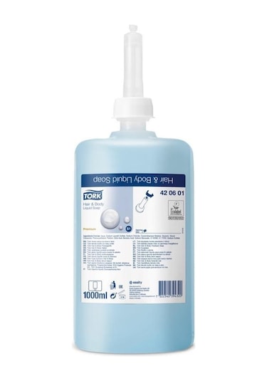 Tork Saç ve Vücut Sıvı Sabun Premium 1 L 420601