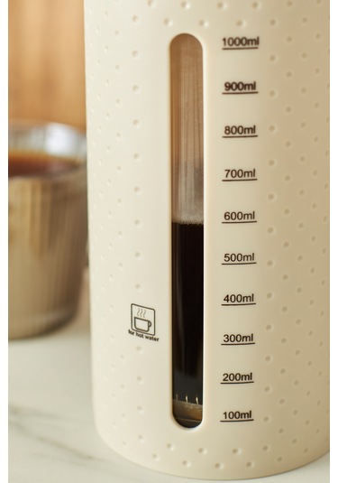 Karaca Vini French Press 1000 Ml Krem Krem