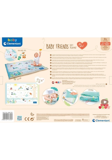 17318 Baby Clementoni Oyun Halısı / +6 Ay