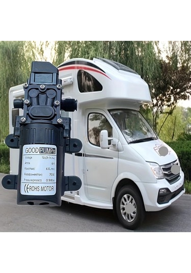 Dashanshop Yüksek Basınç 130psı 12v Su Pompası - Kendinden Emişli 1 59 Gallon Dak