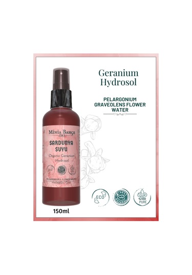 Minia Bahçe Doğal Sardunya Itır Suyu 150 ML