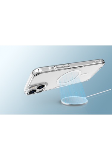 Nillkin İphone Uyumlu 15 Plus / 14 Plus Magsafe Özellikli Nature Tpu Pro Kapak Mavi