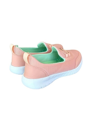 Akıllı Bağcıklı Çocuk Babet Ayakkabı Pudra-su Yeşili Pudra - Yeşil