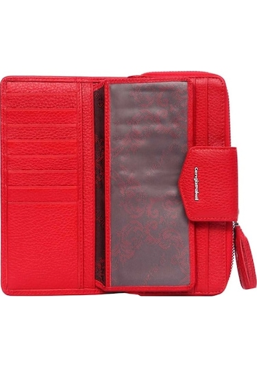 Cengiz Pakel Hakiki Deri Kadın Cüzdan-Portföy 65133-Kırmızı (432624039)-65133-Kırmızı