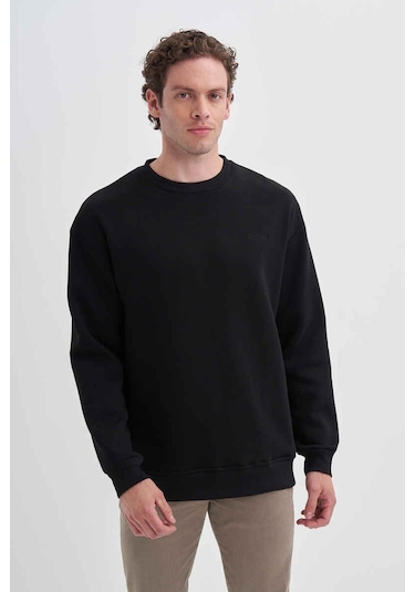 Cazador Erkek Sweatshirt Siyah 5229 25ke90000082 E9001 Siyah