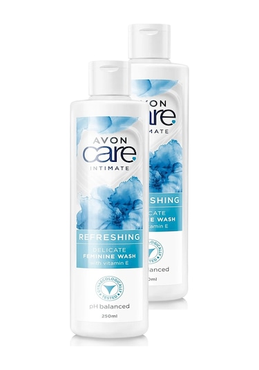 Avon Care Intimate Refreshing E Vitamini İçeren Dış Genital Bölge Temizleyici 2 x 250 ML