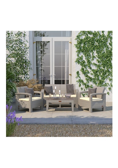 Holiday Toscana Balkon Takımı Çöl Gri