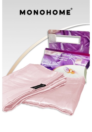 Güzellik Yastığı %100 Ipek Saten 2 Adet Luxury Yastık Kılıfı Pudr