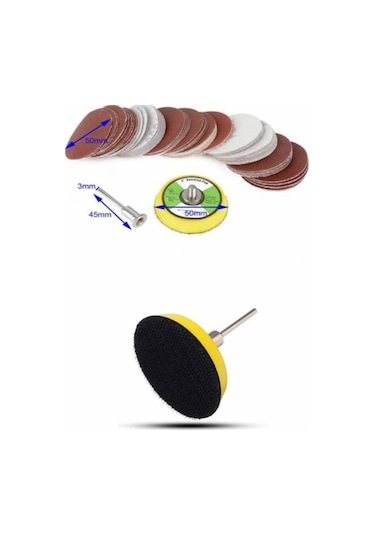 Mini Gravür Makinalar Için Mop Flap Disk Silindir Zımpara Seti