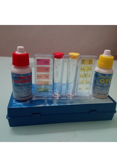 Yaleker Havuz Su Test Seti: Oto Reaktifli Ph Ve Klor Düzeyi Testeri, Kolay Kullanım, Dayanıklı Materyal, Ev Ve Spor Tesisleri İçin