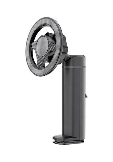 Polham Magsafe Mıknatıslı Açı Ve Yön Ayarlı Sıkıştırmalı Masaüstü Telefon Tutucu, Sehpa, Koltuk Uyumlu