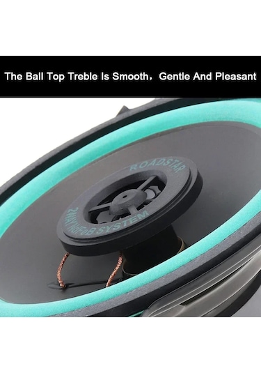 Liangmei 4 Inç Evrensel Araba Koaksiyel Hoparlörler Hifi