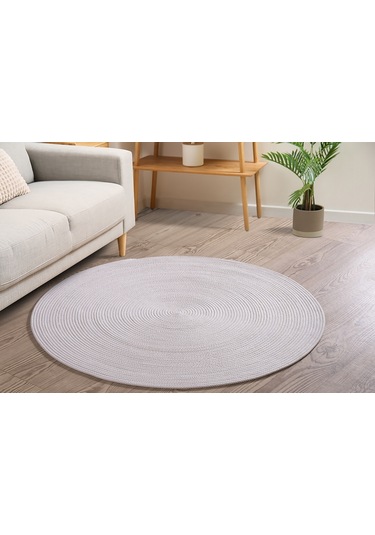 Klappe Jüt Hasır Oval Halı