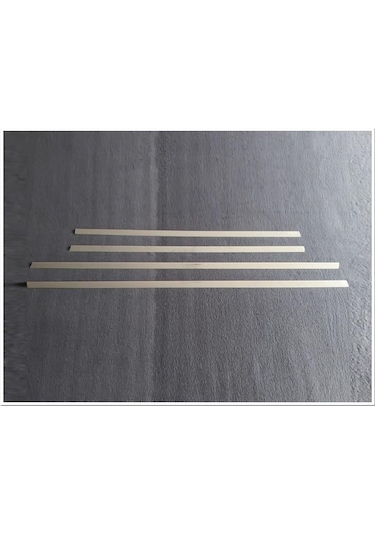 Markadan Peugeot 508 Krom Cam Çıtası 2010-2018 4 Parça Paslanmaz Çelik