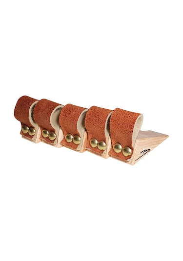 Premium Camel Deri kapı Stoperi 5'li
