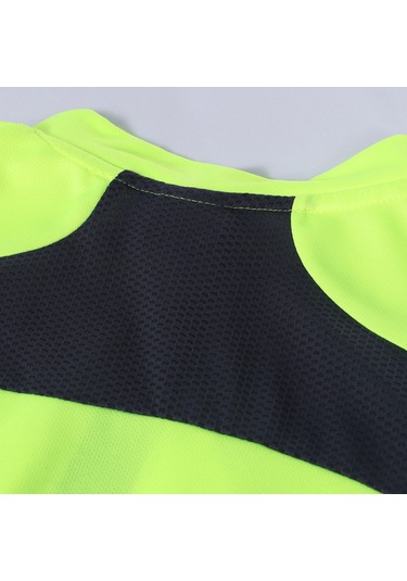 Arsuxeo Erkekler Kısa Kollu Hızlı Kuru Bisiklet T-shirt Koşu Xl Yeşil