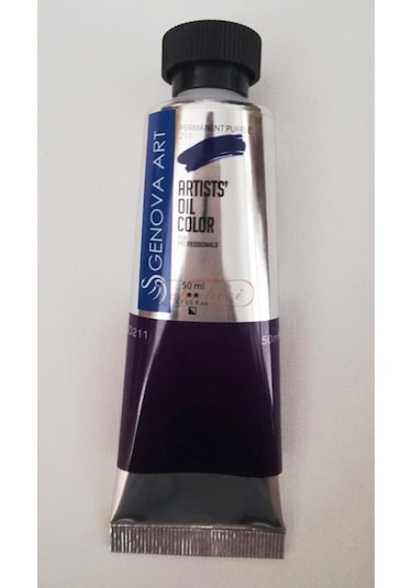 Cenova Art Profesyonel Yağlı Boya 211 Parmanend Purple 50 ML