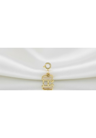 Ariş Fil Charm Altın Kolye Ucu