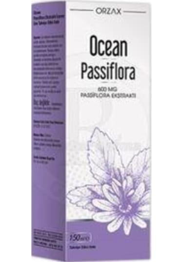 Ocean Passiflora 150 Ml Şurup